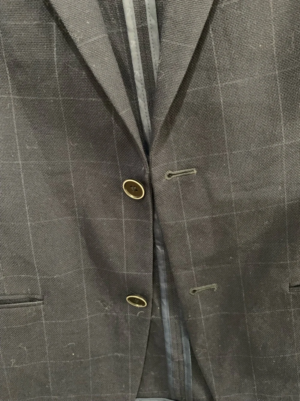 Tommy Hilfiger MENS blazer wool and polyester size 38S like new